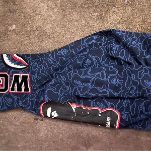 Bape Blue Graphic Lightweight Jacket